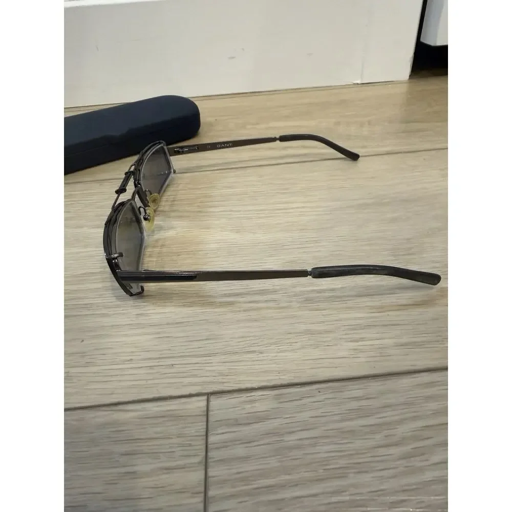 Gant Eyeglasses Mens Gunmetal G Helmsly CGUN Rectangle 54-18-135
